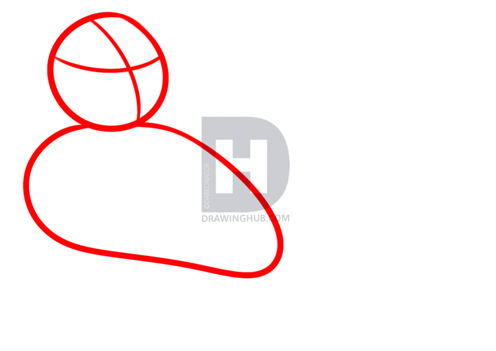 1017x720 How To Draw A White Wolf, Step