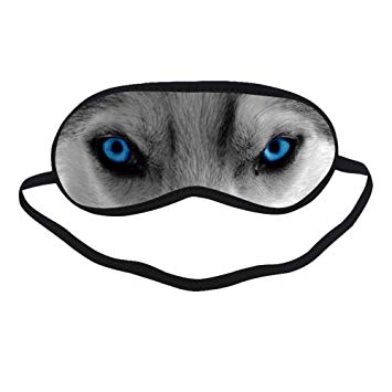 355x355 Beautiful Wolf Eyes Custom Sleeping Mask Sleeping Eye