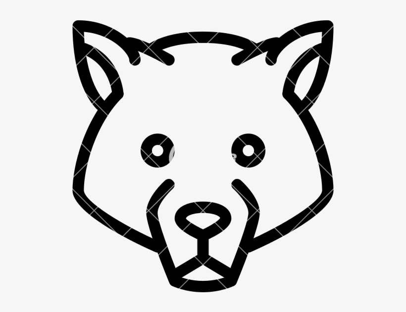 820x631 Cartoon Wolf Face Icons