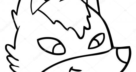 471x250 Wolf Face Drawing Simple Line Howling Cartoon I Fertility