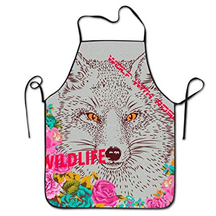 425x425 Family Women Bib Kitchen Apron Polyester Art Printing