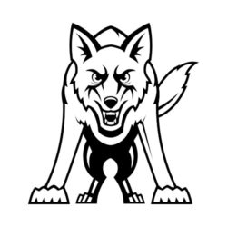 250x250 T Shirt Clip Art For Wolves