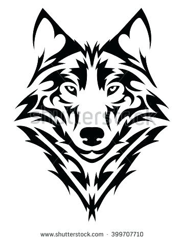 360x470 Fine Simple Draw Wolf Howling To Simple Head Drawing E Beautiful