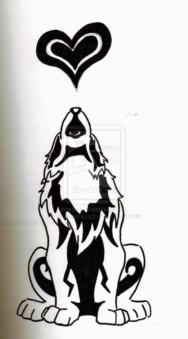 600x1079 Tribal Wolf Drawing Drawings