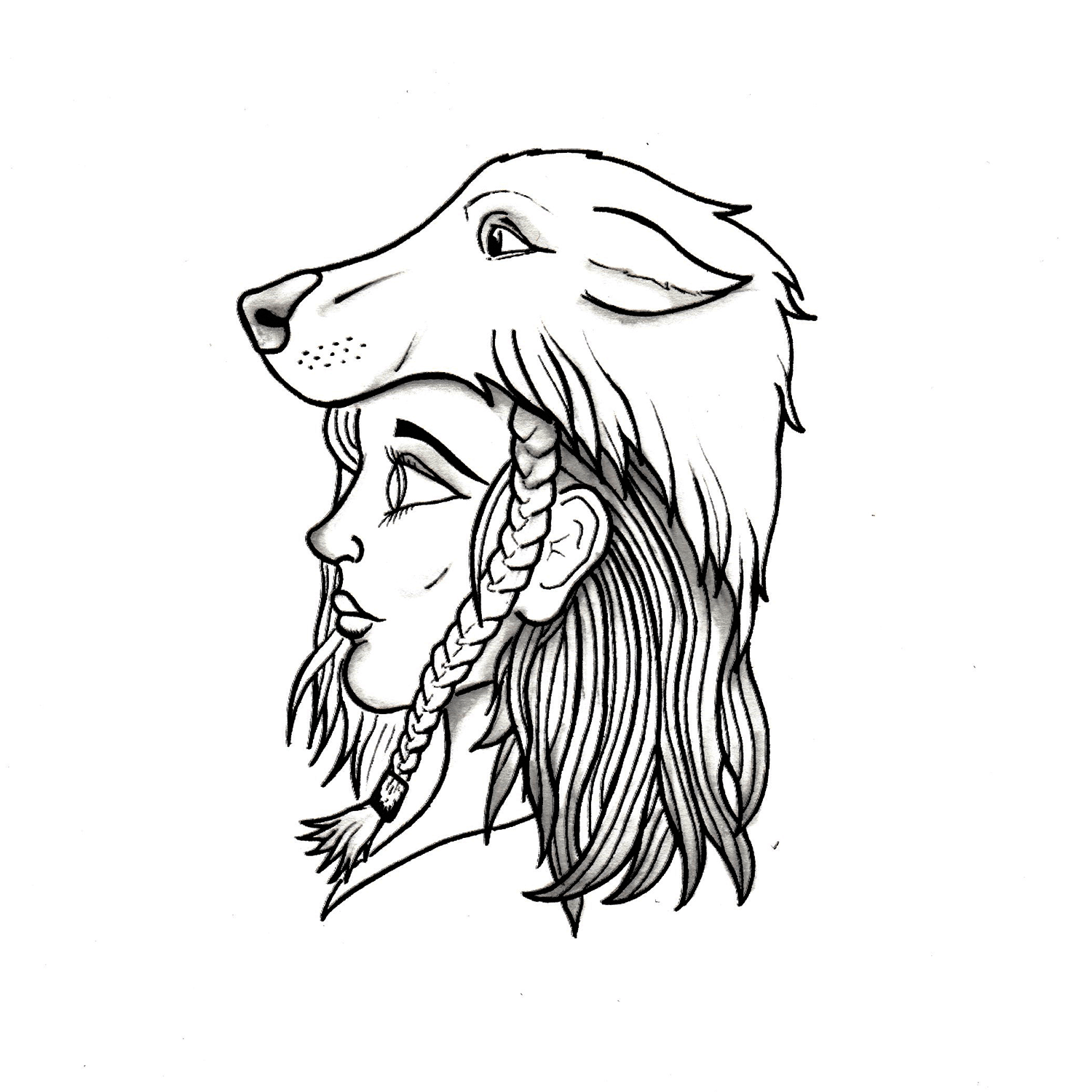 1500x1500 Wolf Girl