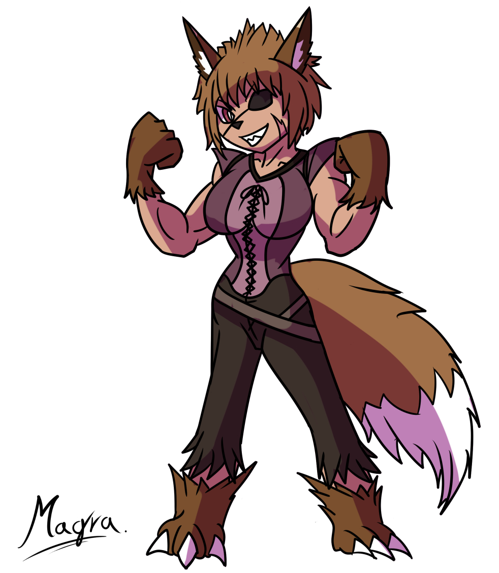 982x1127 Wolf Girl Kuroa