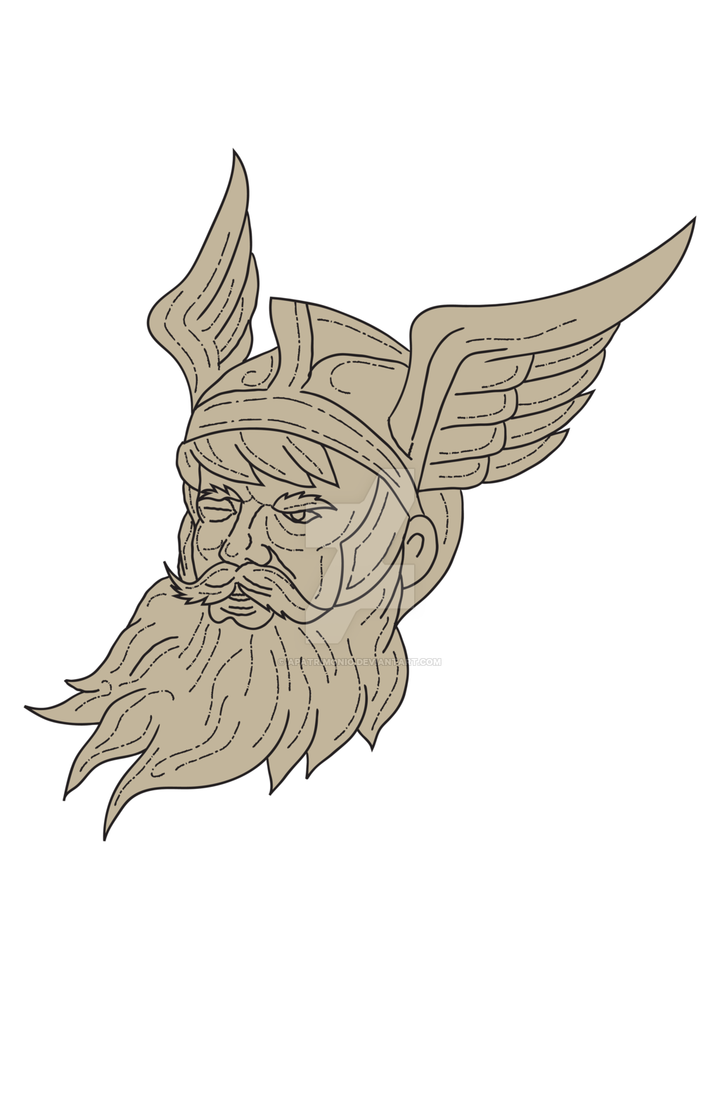 1024x1583 collection of free odin drawing wolf download on ui ex