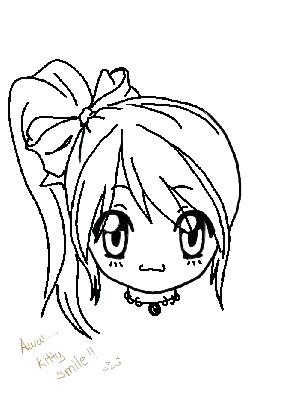 308x400 How To Draw Chibi Head How To Draw A Chibi Wolf Head