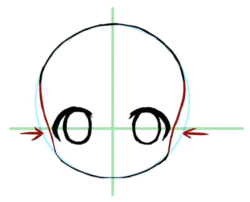 800x646 How To Draw Chibi Head To Draw Head How To Draw A Chibi Wolf Head