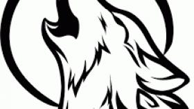 280x158 How To Draw A Cartoon Wolf Howling At The Moon How