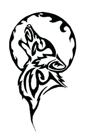 300x485 Wolf Coloring Pages Simple Jadoxuvale Top