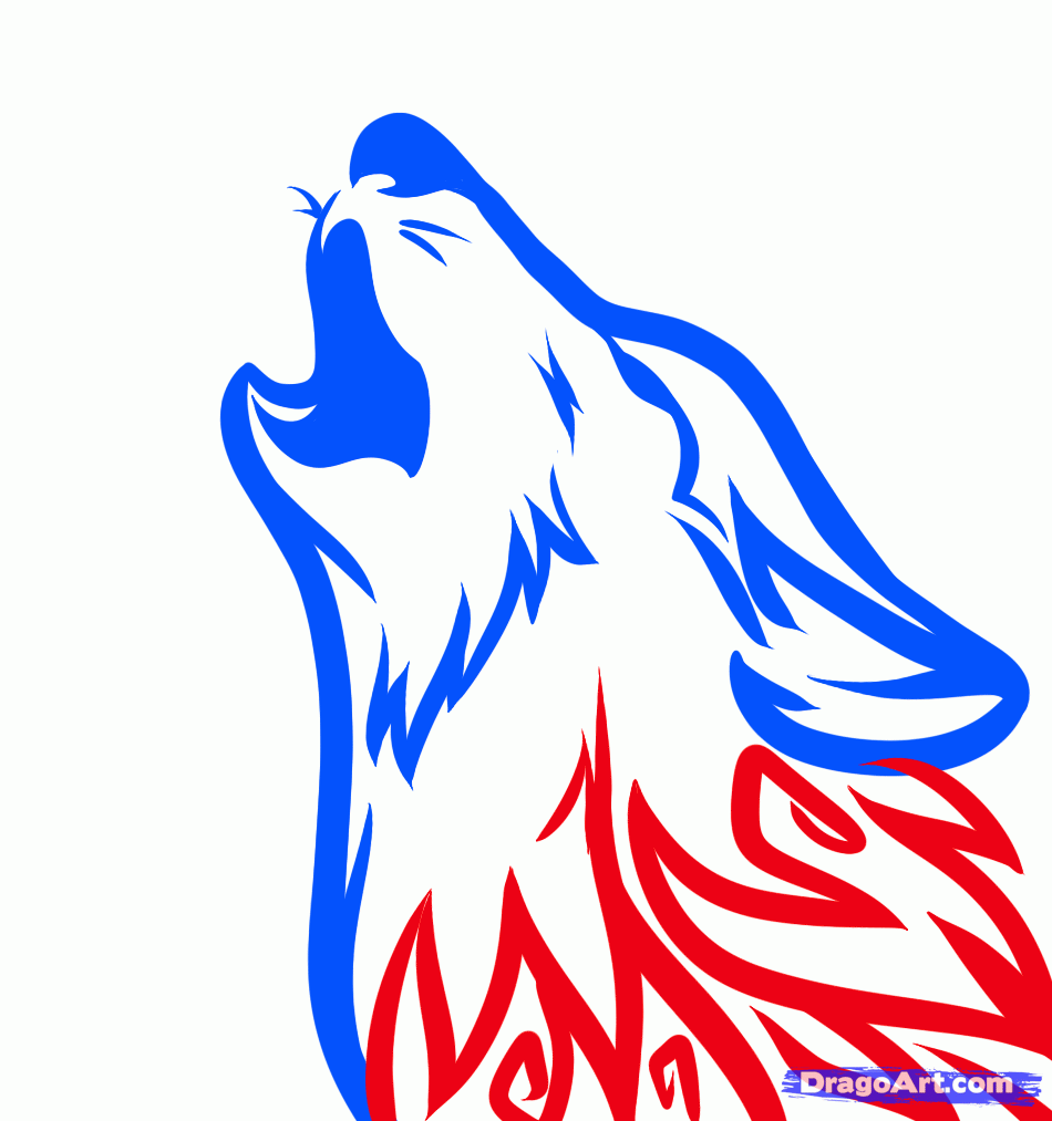 950x1013 Wolf Drawing Agimapeadosencolombiaco How To Draw A Howling Wolf