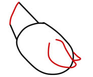 184x153 How To Draw Howling Wolf