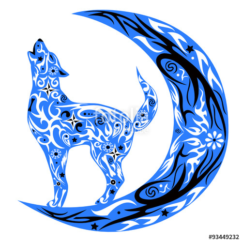 500x500 The Wolf Howls, The Wild Animal, An Animal Costs During A Month