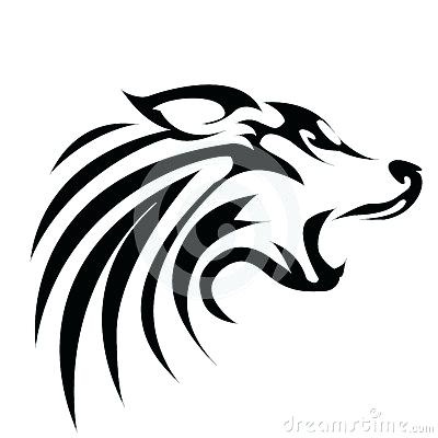 400x400 Wolf Outline Stock Image Outline Of Wolf Head Wolf Face Outline