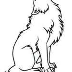 150x150 Outline Of Wolf