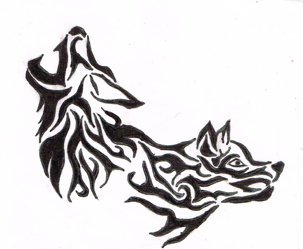 986x811 Wolf Tattoo