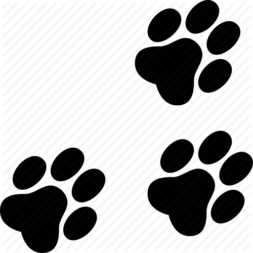 512x512 Collection Of Free Footprint Drawing Wolf Download On Ui Ex