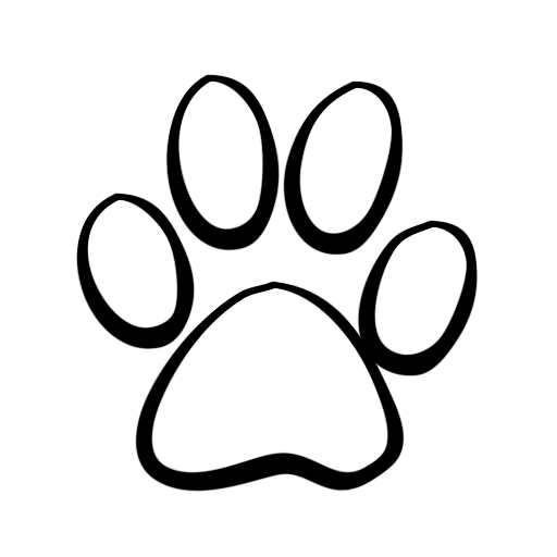 512x512 Collection Of Free Wildcat Drawing Paw Print Download On Ui Ex