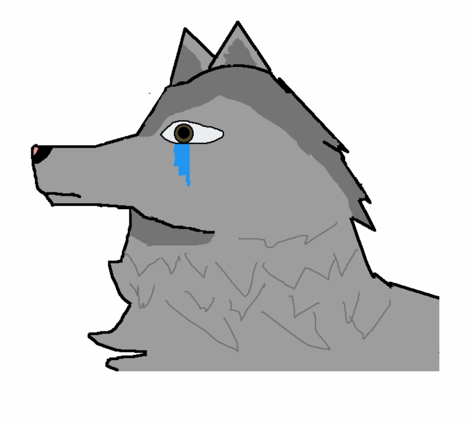 920x829 Sad Wolf Cartoon Png Download