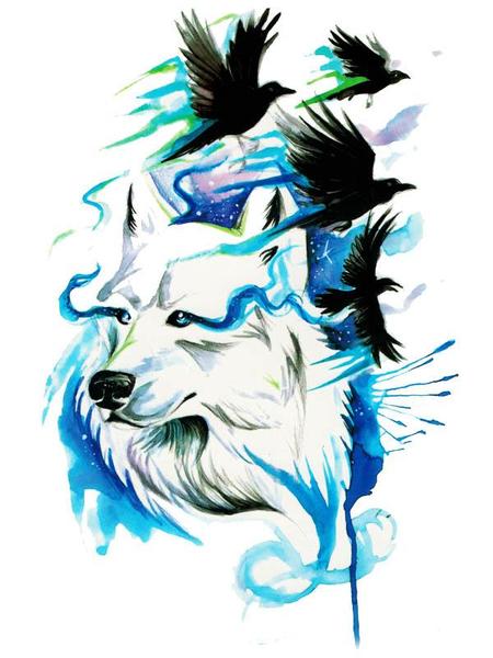 450x600 Victoriasmoon Wolf Diy Diamond Painting Kits Uk Victoriasmoon