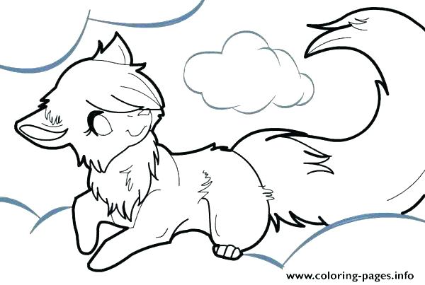 600x403 Wolf Pup Coloring Pages With Howling Elegant Drawing At And Lovely