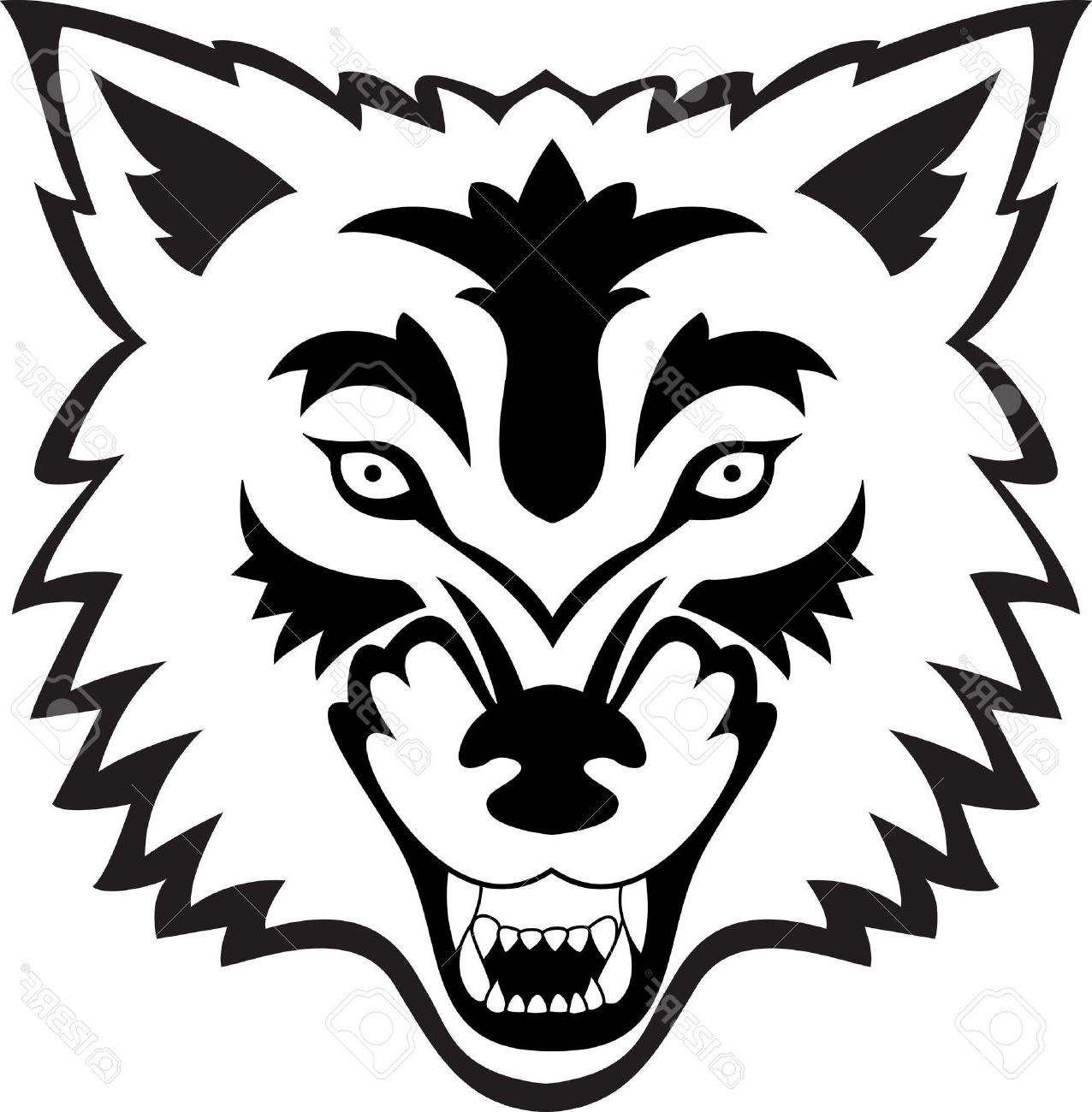 1276x1300 Top Wolf Face Silhouette Image Free Vector Art, Images, Graphics