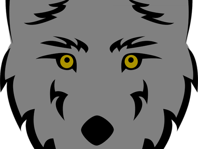640x480 Download Gray Wolf Clipart Wolf Silhouette