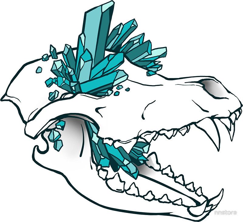 800x731 Crystal Skull