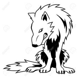 260x261 Download Wolf Skull Vector Clipart Wolf