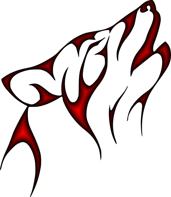 653x749 Gray Wolf Tattoo Art Black Wolf Drawing Cc0