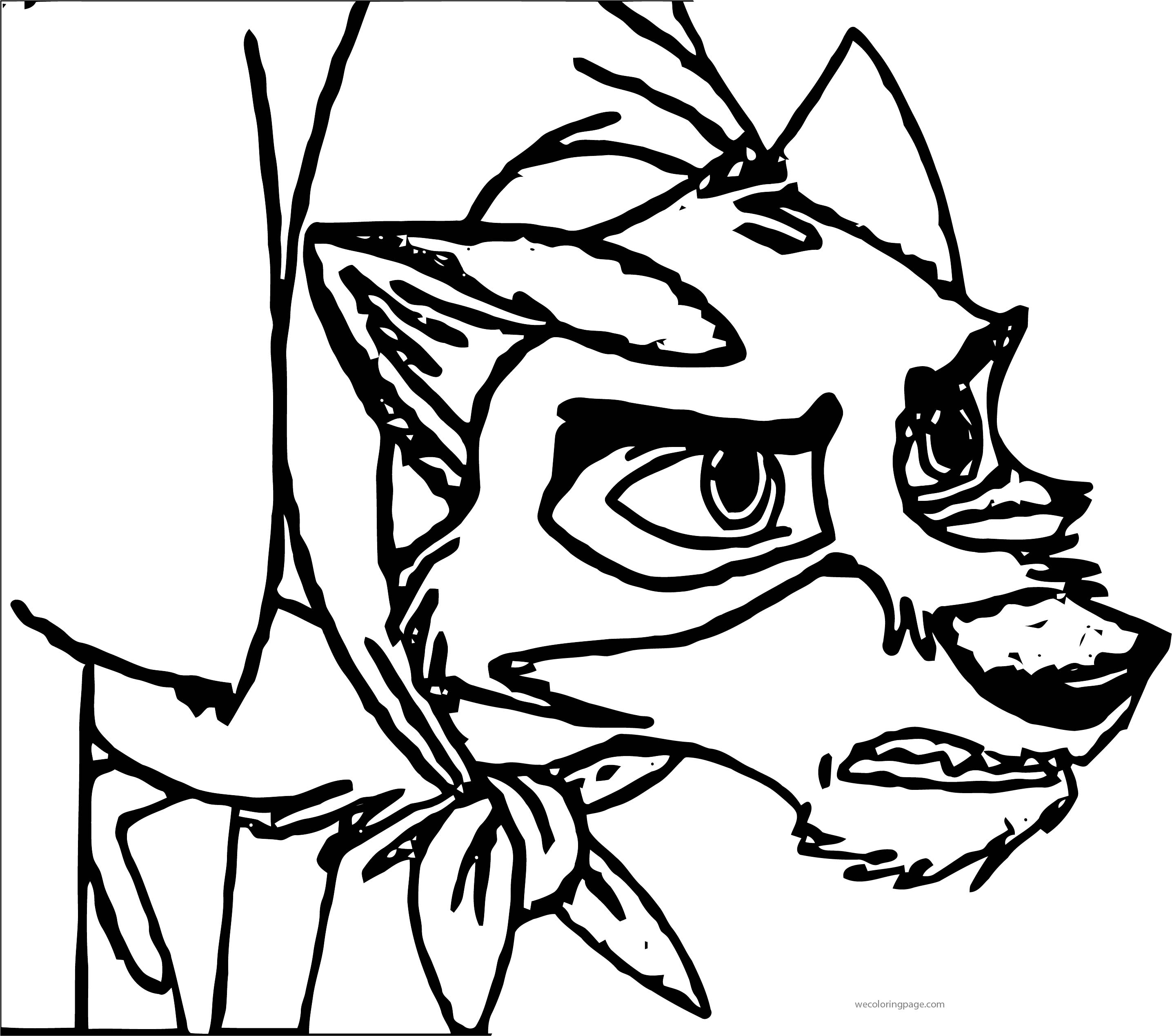 2871x2538 Balto Standing Up Against Steele Wolf Coloring