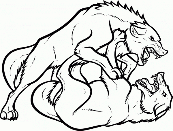 600x455 wolves coloring pages wolf for kids timykids