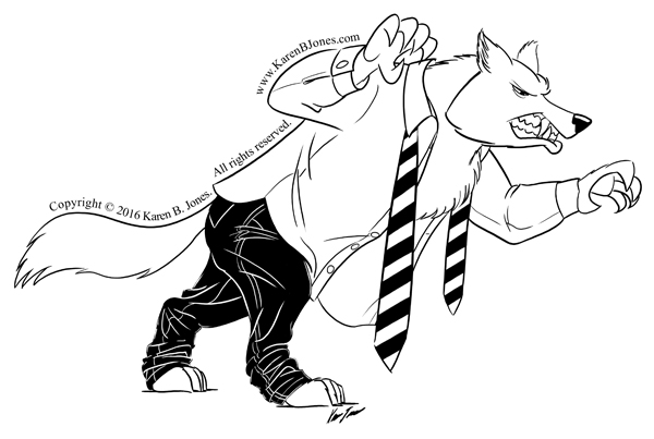 600x403 inktober wolfman karen b jones