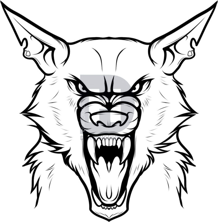 707x720 wolfman drawing free download