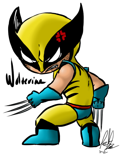 500x700 Baby Wolverine Cliparts Clip Art