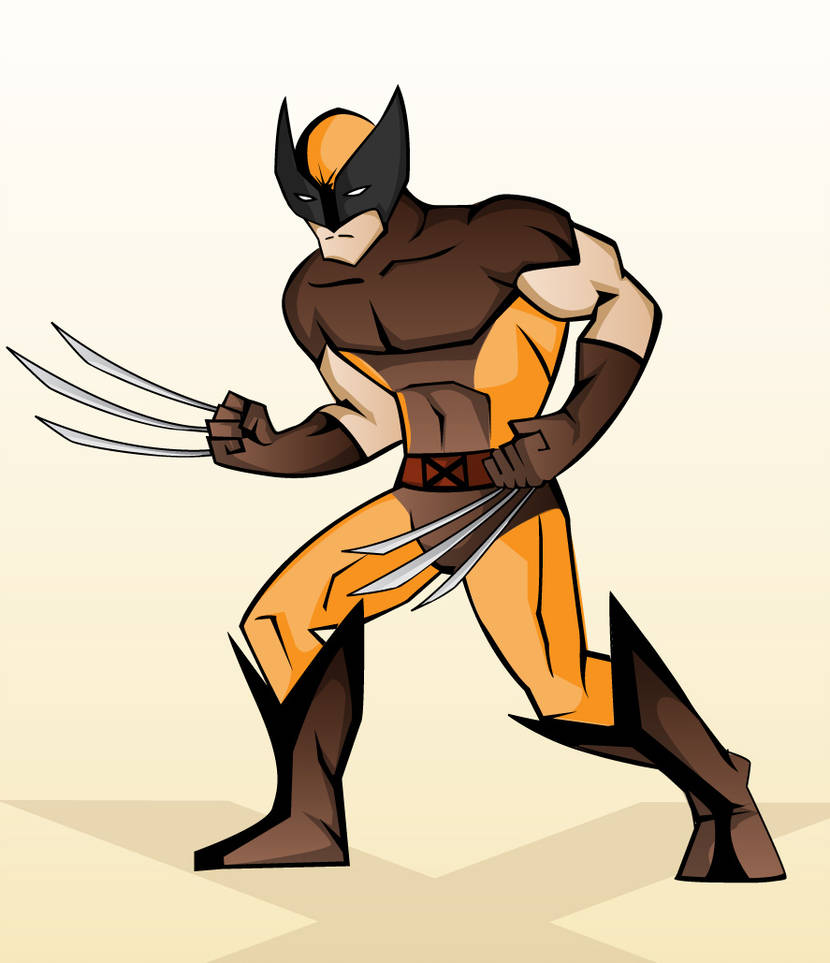 830x963 Wolverine Drawing