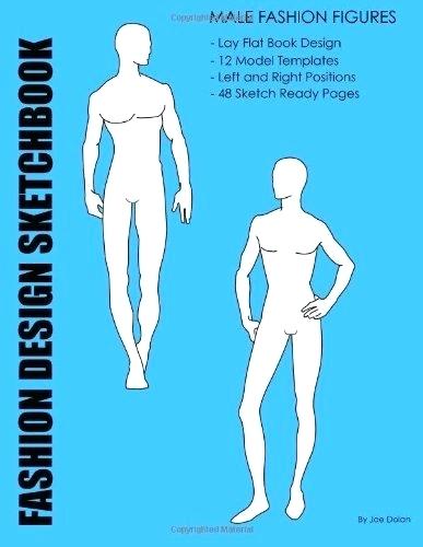 387x500 Clothes Design Template Body Sketch Model Male Fashion Templates