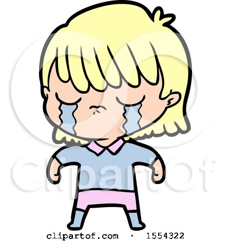 450x470 Cartoon Woman Crying