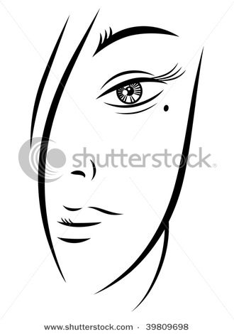 330x470 tracecopy face, then tangle hair and surrounding stuff