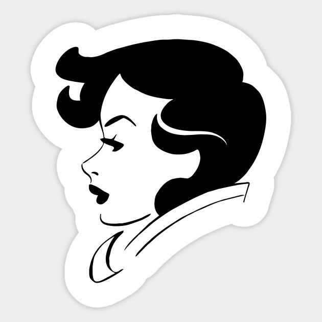 630x630 Woman Face Drawing