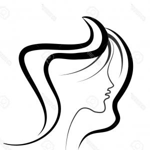 Woman Face Line Drawing | Free download on ClipArtMag