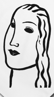 190x341 Woman Head Drawing