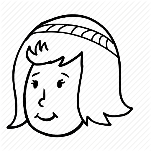 512x512 Avatar, Face, Female, Girl, Human, Profile, Woman Icon