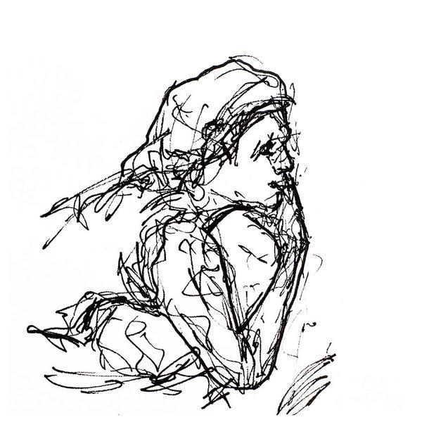 600x600 Figure Of A Woman Jose De Ribera Art Print