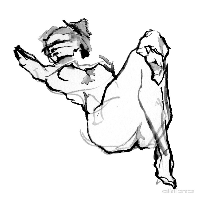 799x800 Woman Figure Watercolor Painting