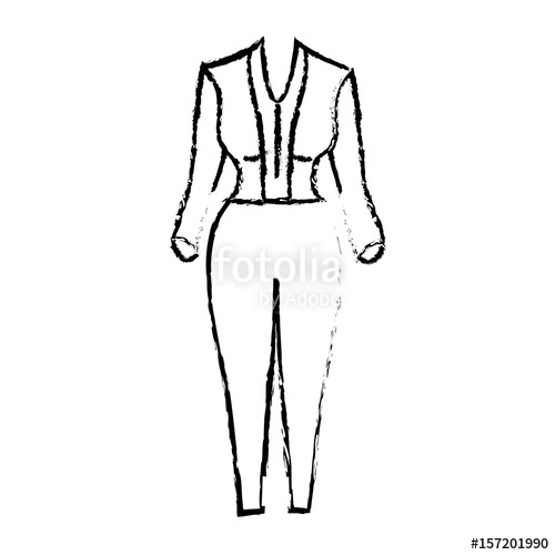 500x500 Figure Nice Woman Wear Style Design Stock Image And Royalty Free