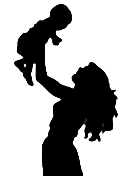432x583 Mother Holding Child Clipart Clip Art Images