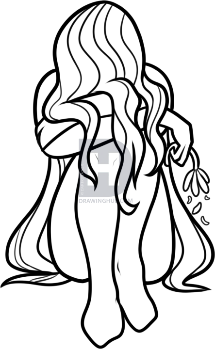 443x720 How To Draw A Girl Crying, Step