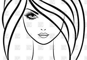 300x210 abstract outline drawing woman face sketch outline abstract woman